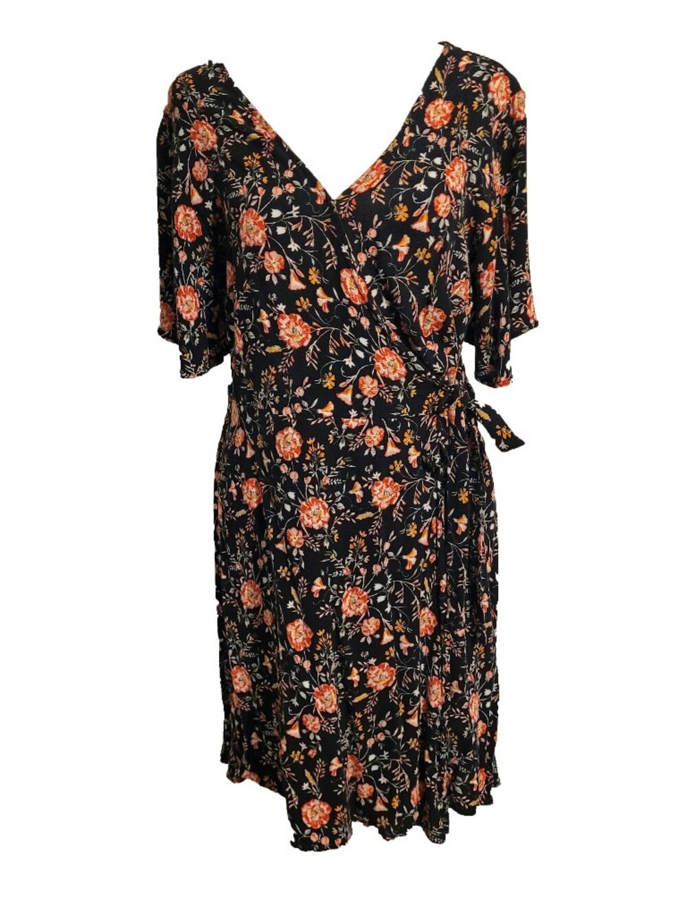 JOLT Faux Wrap Mini Dress Size M